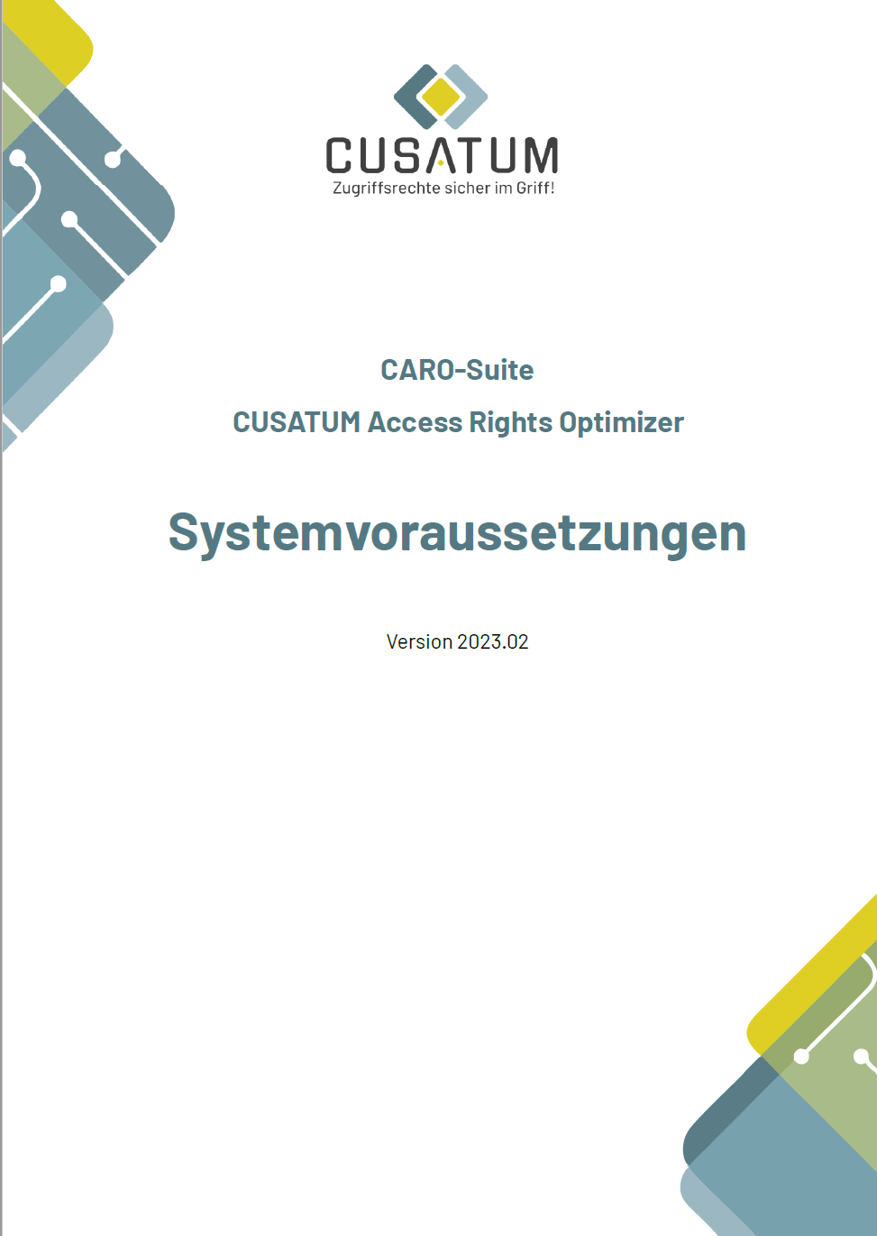 Download Systemvoraussetzungen CARO