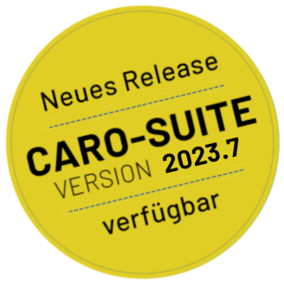 CARO-Suite Version 2023.7 verfügbar