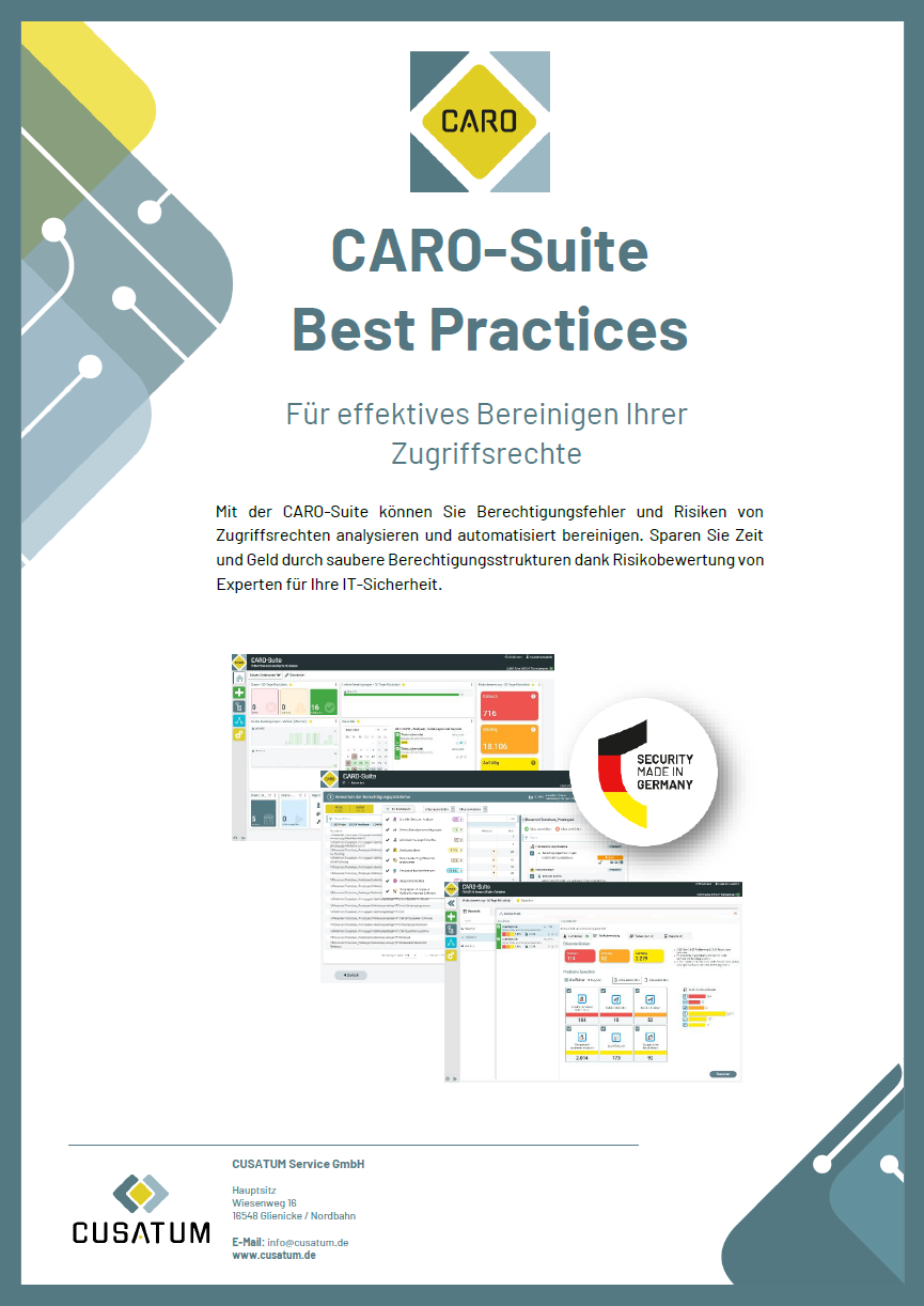 CARO-Suite - Best Practices