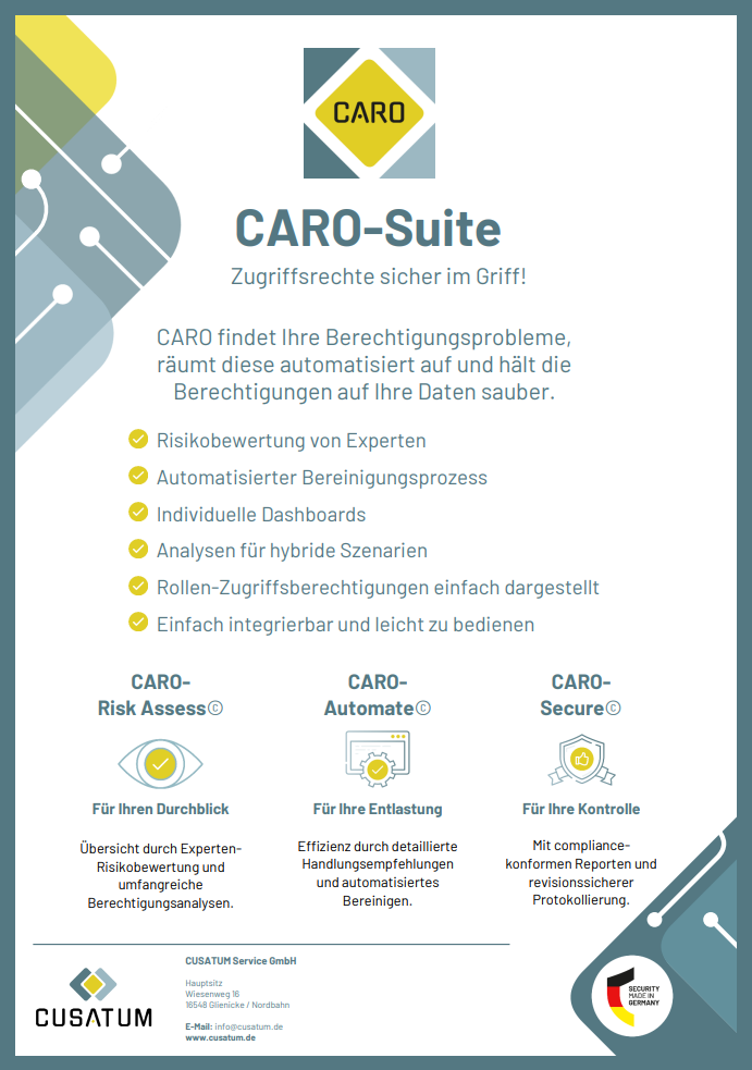 CARO-Suite - Flyer