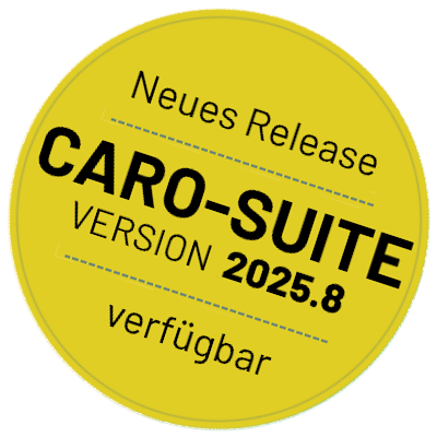 CARO-Suite 2025.6 - Überblick aller neuen Funktionen