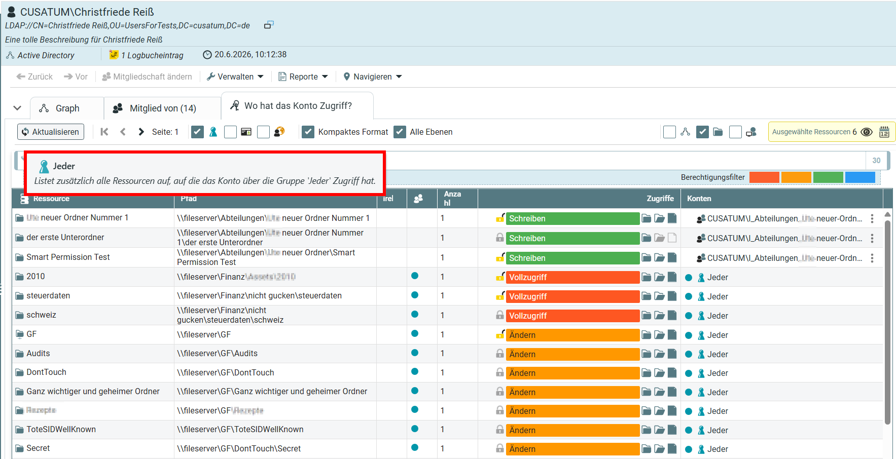Wo hat Benutzer über Jeder Zugriff - Use Case View
